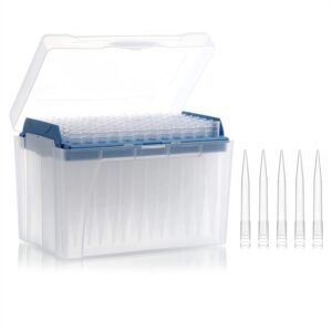 Embouts de pipette universels bleus blancs micro longs 1000ul sans filtre (CONES)
