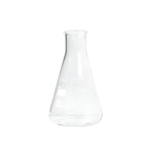 Erlenmeyer à col étroit, verre borosilicaté 3.3 ASTM E438 Type I, ISO 1773 | CrystAll