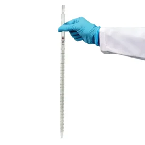 Pipette graduée, classe AS, type 3 sérologique, graduation brune, zéro en haut, ISO 835 | CrystAll