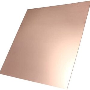 Substrats en cuivre (0,8 mm x 100 mm x 100 mm > 99 %)