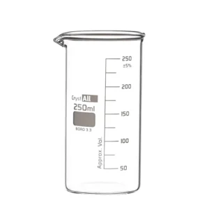 Bécher, forme haute, borosilicate 3.3 | CrystAll