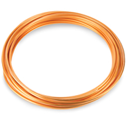 Tubes de cuivre nettoyés