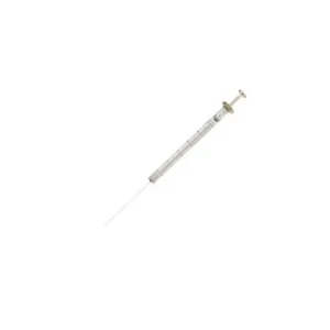 seringue à aiguille fixe de 10 µL avec aiguille à pointe conique de 4,2 mm et de 0,63 mm de diamètre extérieur