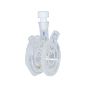 Cuve 1 cm thermostaté par circulation d’eau pour polarimètre – Trajet optique 10mm x 10mm