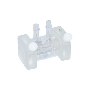 Cuve 5 cm faible volume thermostaté par circulation d’eau pour polarimètre – Trajet optique 3,5mm x 50mm