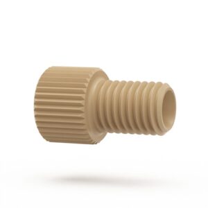 Nut, Short, 1/8 x 1/4-28 (PEEK®), Pinnacle PCX - Pack of 5