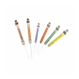 Seringue manuelle de 10 µL, pour injection sur colonne, diamètre extérieur 0,23 mm, longueur 100 mm