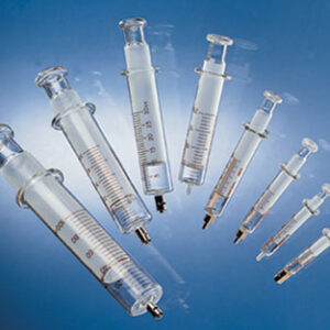 Seringues entièrement en verre, bouchon 1 ml, cône en verre, Luer 1ML - 7.102-21