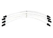 Tubing Kit, degasser to pump, 4/pk, 30 cm pieces of tubing with screws and bushings. For G1322A, G1379A/B, G4225A