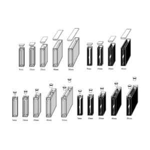 Cuves rectangulaires semi-micro (0,7 à 14mL) pour spectrophotomètre UV-Vis/NIR